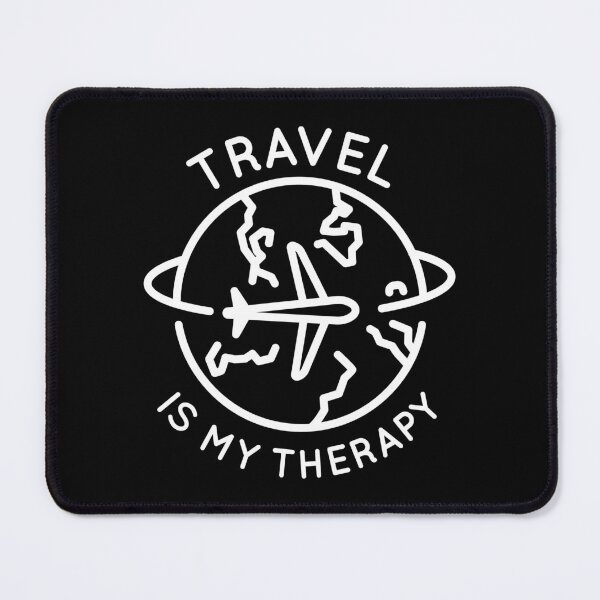 Item preview, Travel Is My Therapy designed and sold by cherrific.