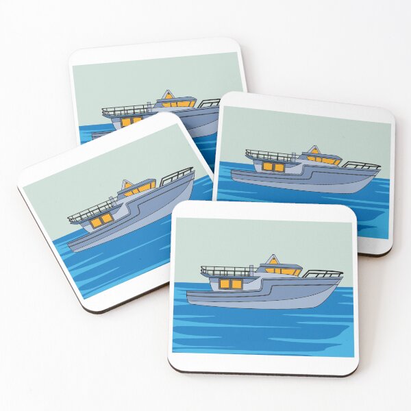 Item preview, Ships In The Middle Of The Lake Ocean designed and sold by flofin.
