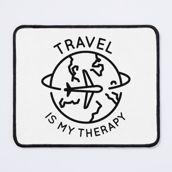 Item preview, Travel Is My Therapy designed and sold by cherrific.