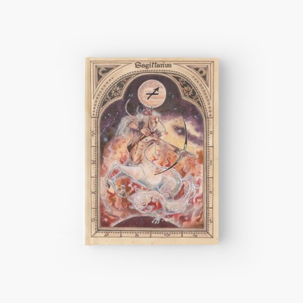 Sagittarius Zodiac Hardcover Journal