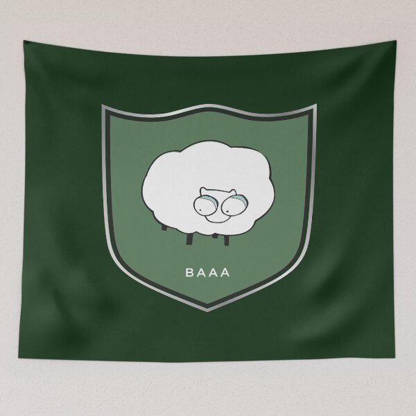 Item preview, Baaaa Sheep Crest designed and sold by field3.