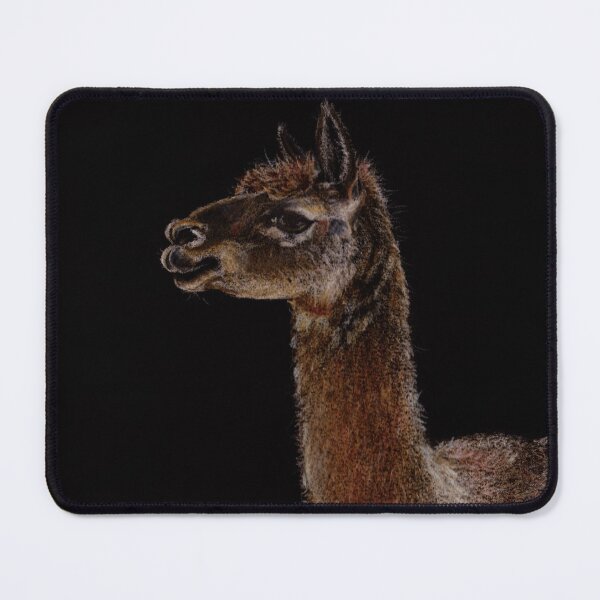 The Handsome Alpaca Mouse Pad
