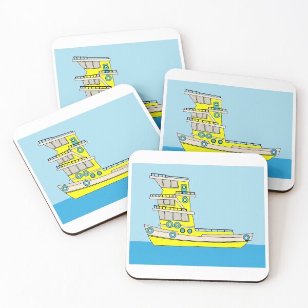 Item preview, Ships In The Middle Of The Lake Ocean designed and sold by flofin.