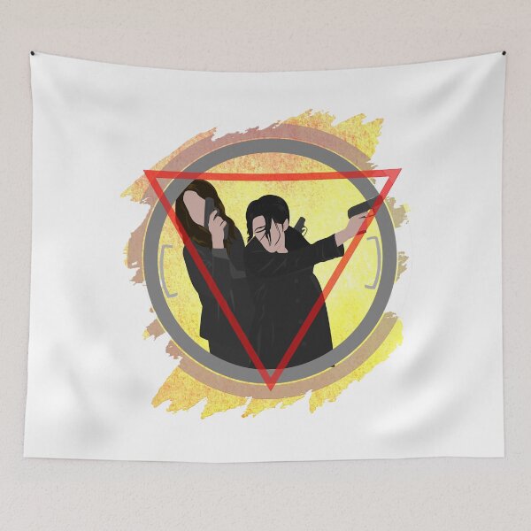 Item preview, Person Of Interest Movie Root Shaw Mashup Tracing Line Infinite Root And Shaw 4 Alarm Fire Graphic F designed and sold by PersonofIntere.