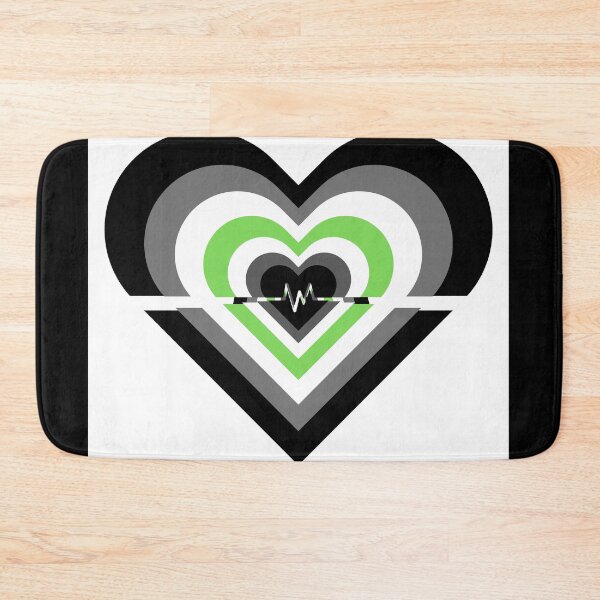 Item preview, Pride Flag Hearts - Agender designed and sold by thesassypanda.