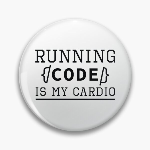 Item preview, Running Code Is My Cardio designed and sold by cherrific.