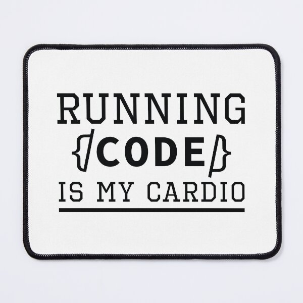 Item preview, Running Code Is My Cardio designed and sold by cherrific.