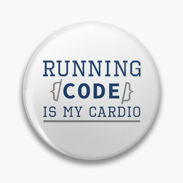 Item preview, Running Code Is My Cardio designed and sold by cherrific.