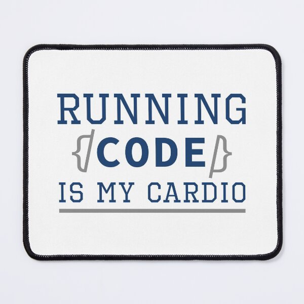 Item preview, Running Code Is My Cardio designed and sold by cherrific.