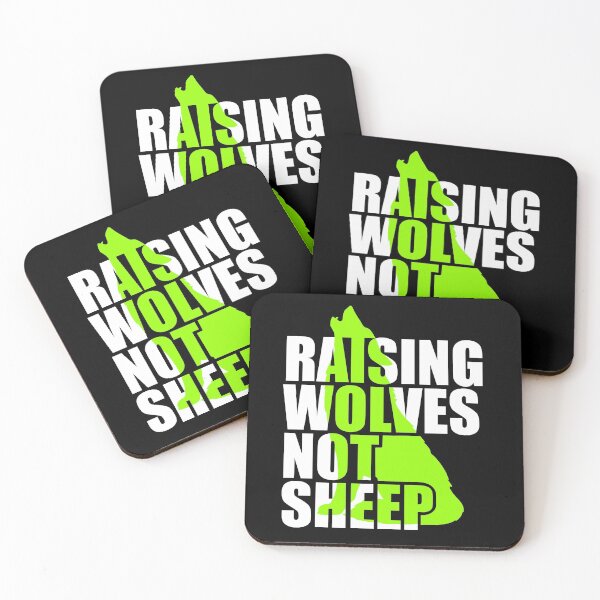 Item preview, Raising Wolves Not Sheep designed and sold by Your Favorite Shop.