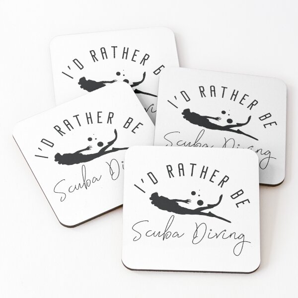 Item preview, I’d Rather Be Scuba Diving designed and sold by cherrific.