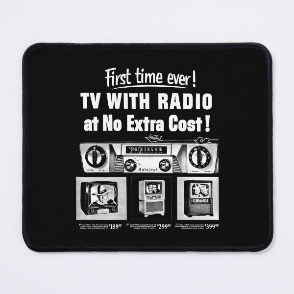 Item preview, Copy of TV WITH RADIO COMBO - 50s ADVERT designed and sold by ThrowbackAds.