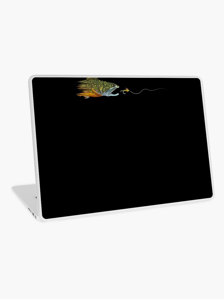 Fly Fishing Brook Trout Dry Fly Tying Fisherman | Laptop Skin