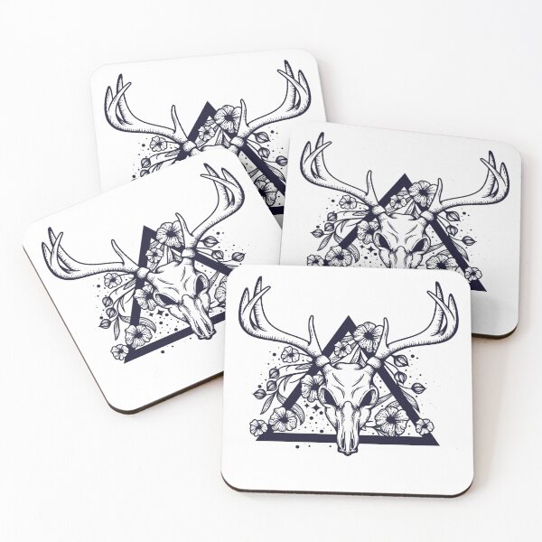 Item preview, Scottish Deer Skull designed and sold by Braw-Merch.