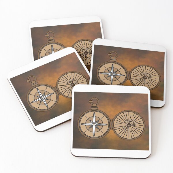 Item preview, Old Retro Compass Signpost Viking designed and sold by flofin.