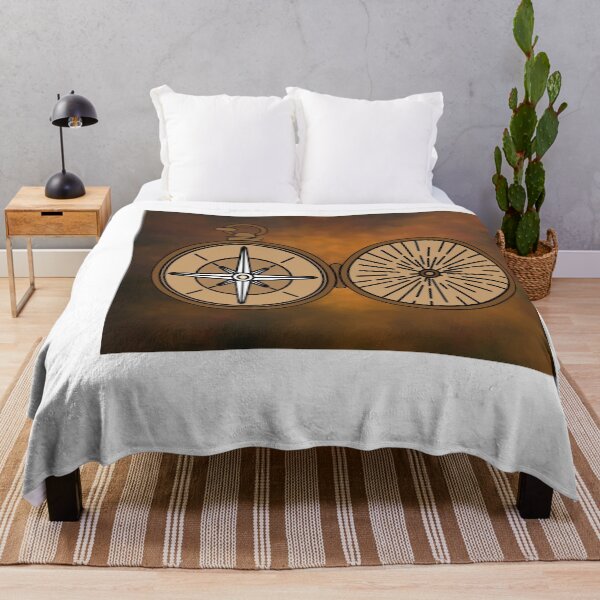 Item preview, Old Retro Compass Signpost Viking designed and sold by flofin.