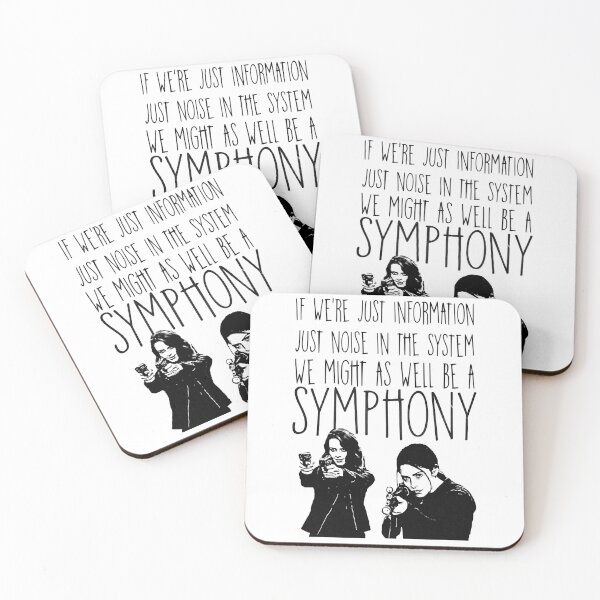 Item preview, Person Of Interest Movie Root Shaw Mashup Tracing Line Infinite Root And Shaw ymphony  Vintage designed and sold by PersonofIntere.