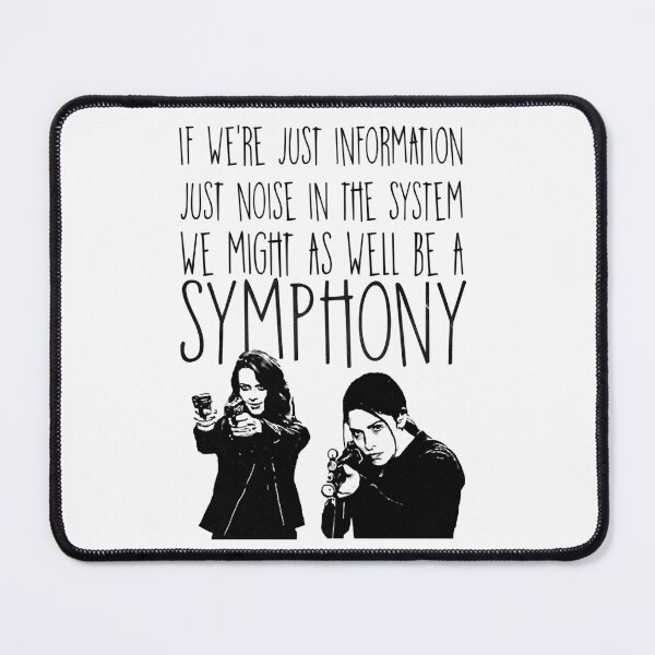 Item preview, Person Of Interest Movie Root Shaw Mashup Tracing Line Infinite Root And Shaw ymphony  Vintage designed and sold by PersonofIntere.