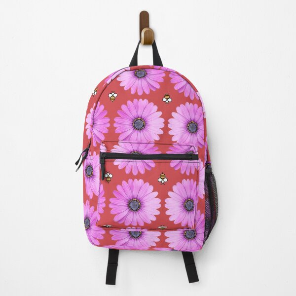 Item preview, Pink daisy attracting the Bees designed and sold by ExtremeBee.