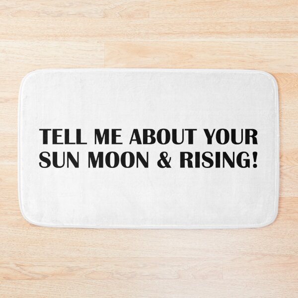 Item preview, Tell Me About Your Sun Moon and Rising - Spiritual designed and sold by Bennymp.