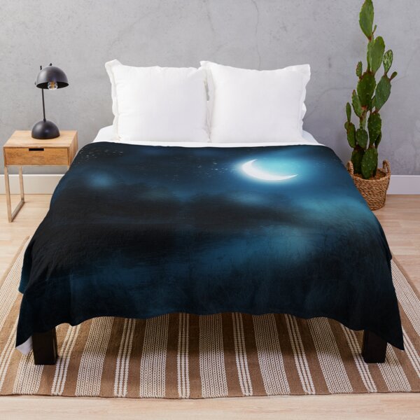 Item preview, Crescent moon over river designed and sold by AnnArtshock.