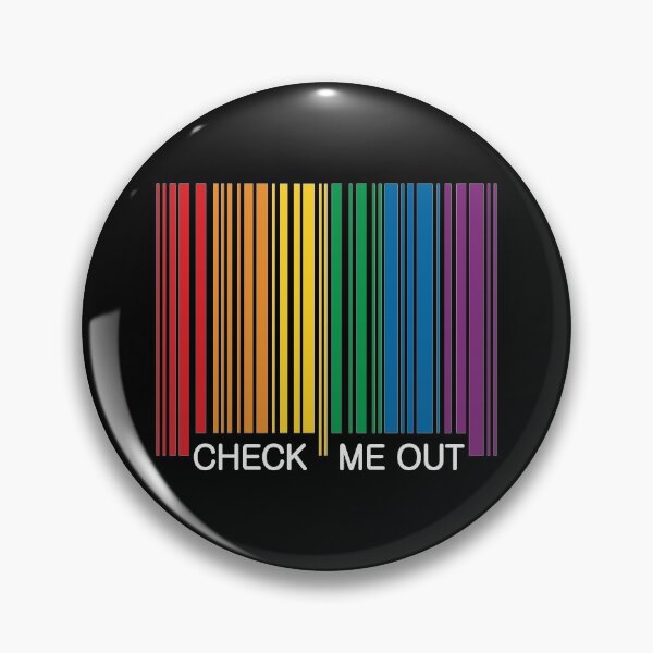 Item preview, Gay Pride Barcode Graphic designed and sold by iscaStudioArt.