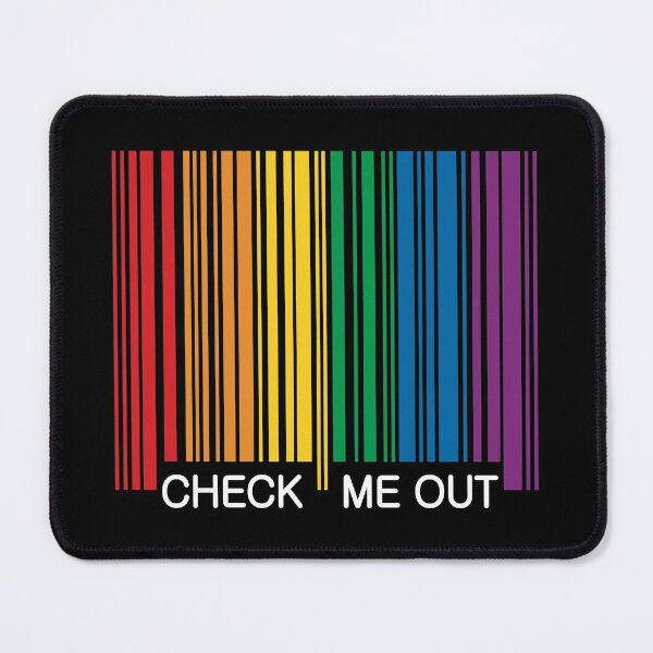 Item preview, Gay Pride Barcode Graphic designed and sold by iscaStudioArt.