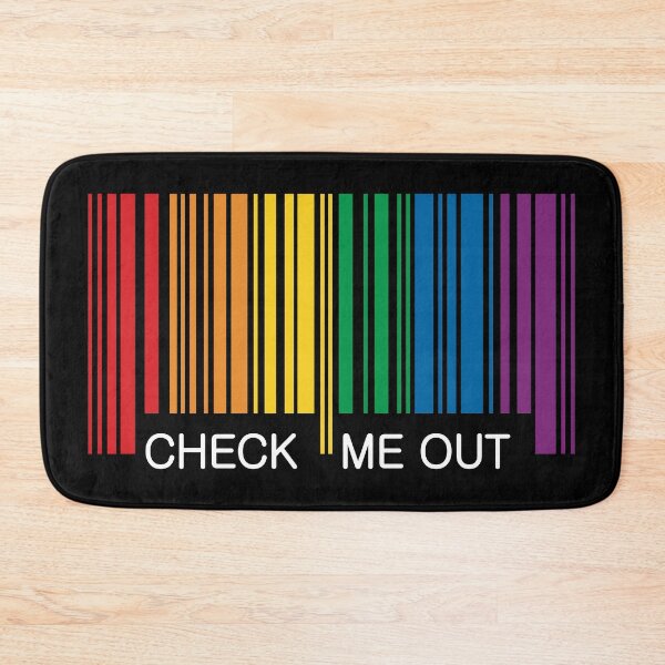 Item preview, Gay Pride Barcode Graphic designed and sold by iscaStudioArt.