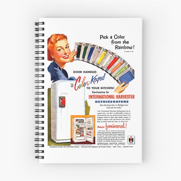 Item preview, COLOUR CODED REFRIGERATORS! - ADVERT designed and sold by ThrowbackAds.