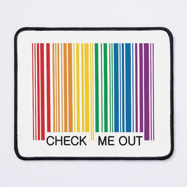 Item preview, Gay Pride Barcode Graphic designed and sold by iscaStudioArt.