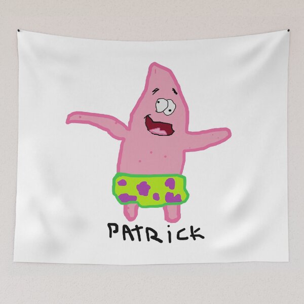 Item preview, Patrick Masterpiece - Scribble Funny art designed and sold by YGoldenbrown.