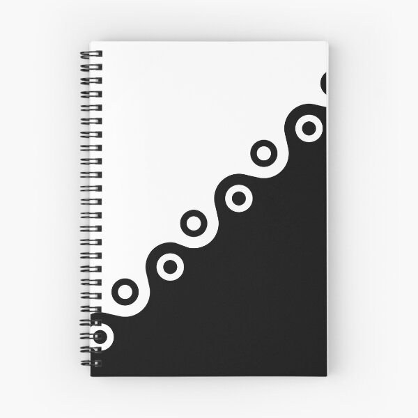 Item preview, Yin and Yang Black and White Symmetrical Asymmetry designed and sold by Shapes-Mania.