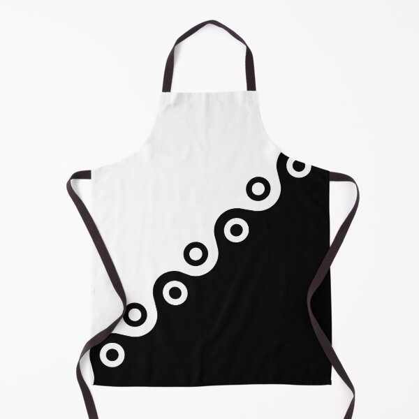 Item preview, Yin and Yang Black and White Symmetrical Asymmetry designed and sold by Shapes-Mania.