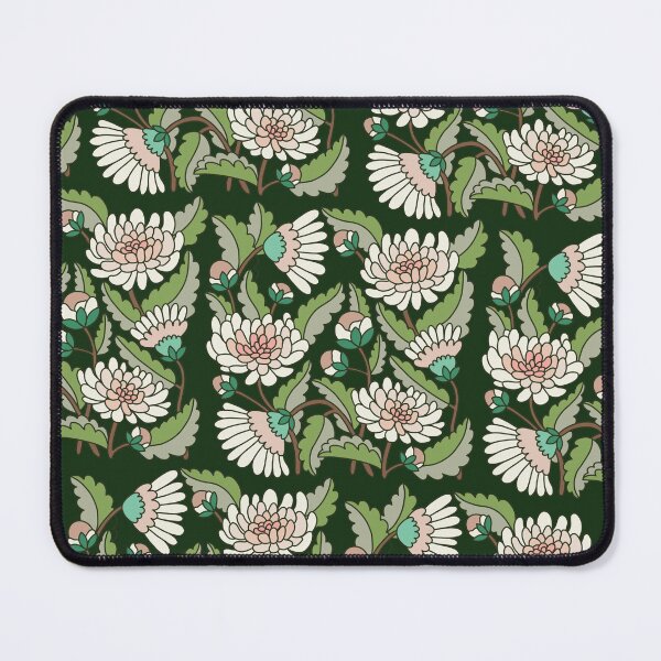 Item preview, Green and Pink Floral Pattern  designed and sold by Lovely-Lemons.