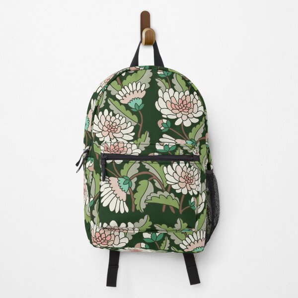 Item preview, Green and Pink Floral Pattern  designed and sold by Lovely-Lemons.