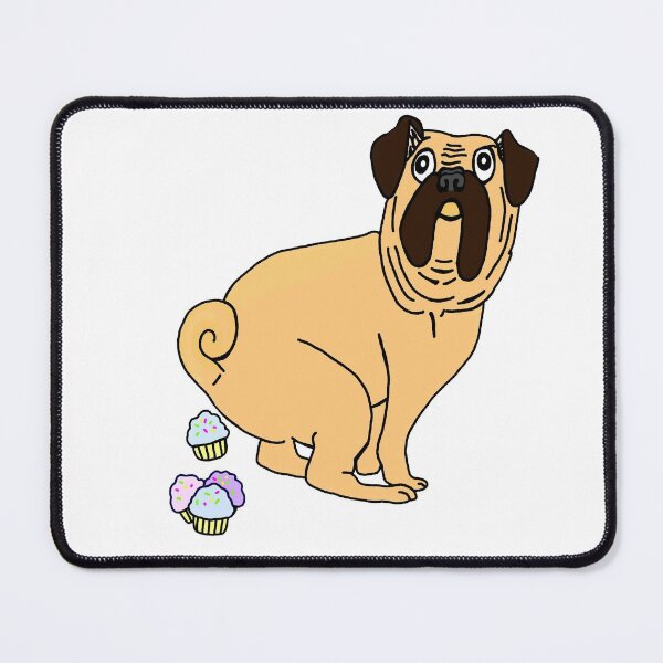 Item preview, Pug Poopin' Cupcakes designed and sold by imphavok.