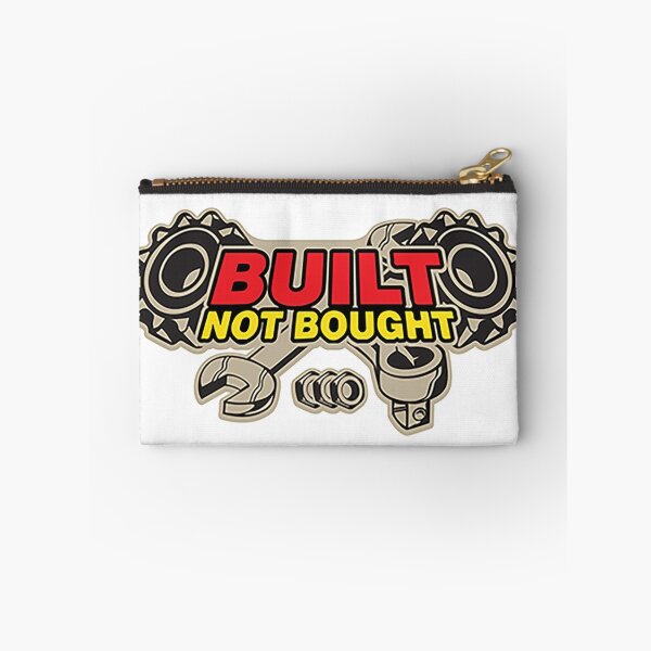 Item preview, BUILT NOT BOUGHT color version designed and sold by thatstickerguy.