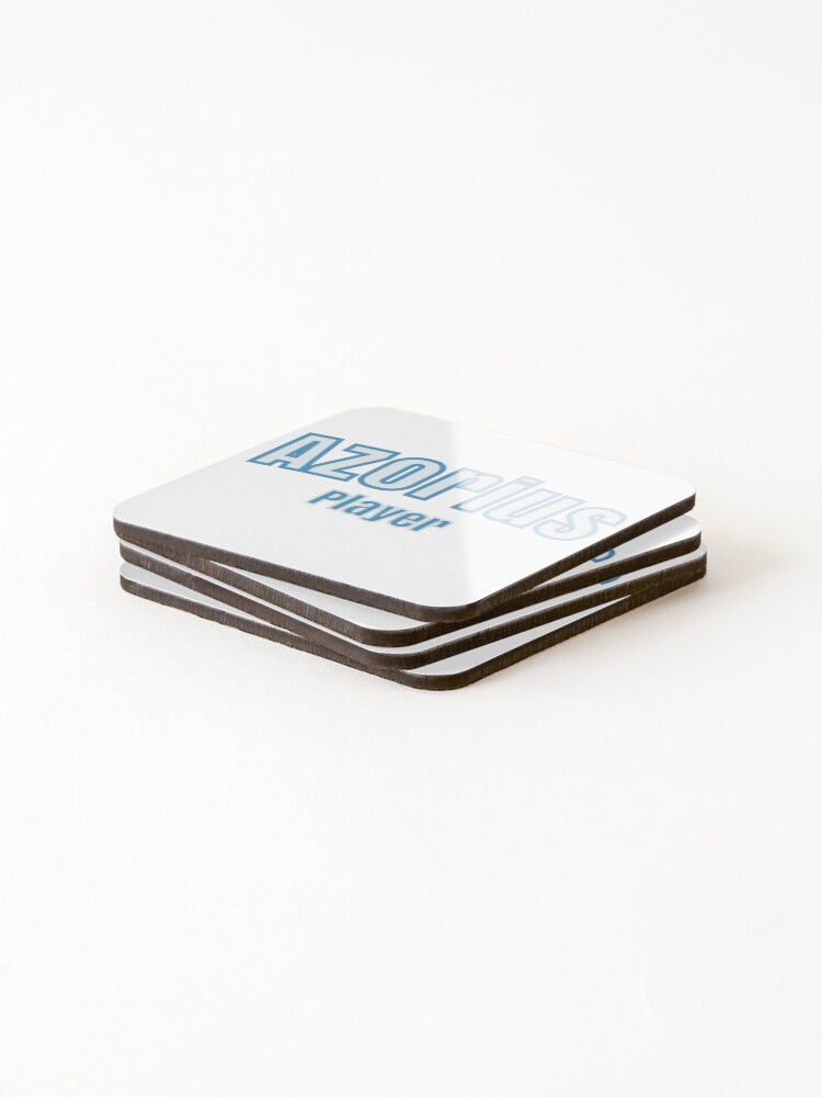 Thumbnail 4 of 5, Coasters (Set of 4), Azorius Player designed and sold by AGShirts.