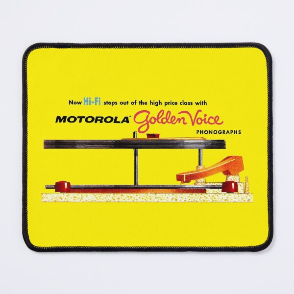 Item preview, MOTOROLA RECORD PLAYER - ADVERT designed and sold by ThrowbackAds.