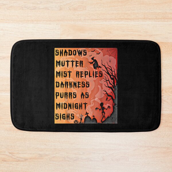 Item preview, Shadows mutter, mist replies, darkness purrs as midnight sighs designed and sold by cookoo68.