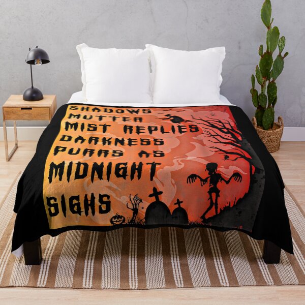 Item preview, Shadows mutter, mist replies, darkness purrs as midnight sighs designed and sold by cookoo68.