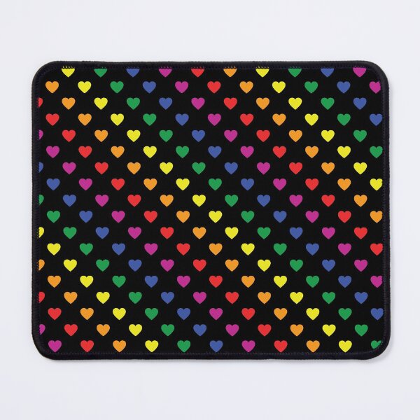 Item preview, Cute Rainbow Heart Pattern designed and sold by bestwordmerch.
