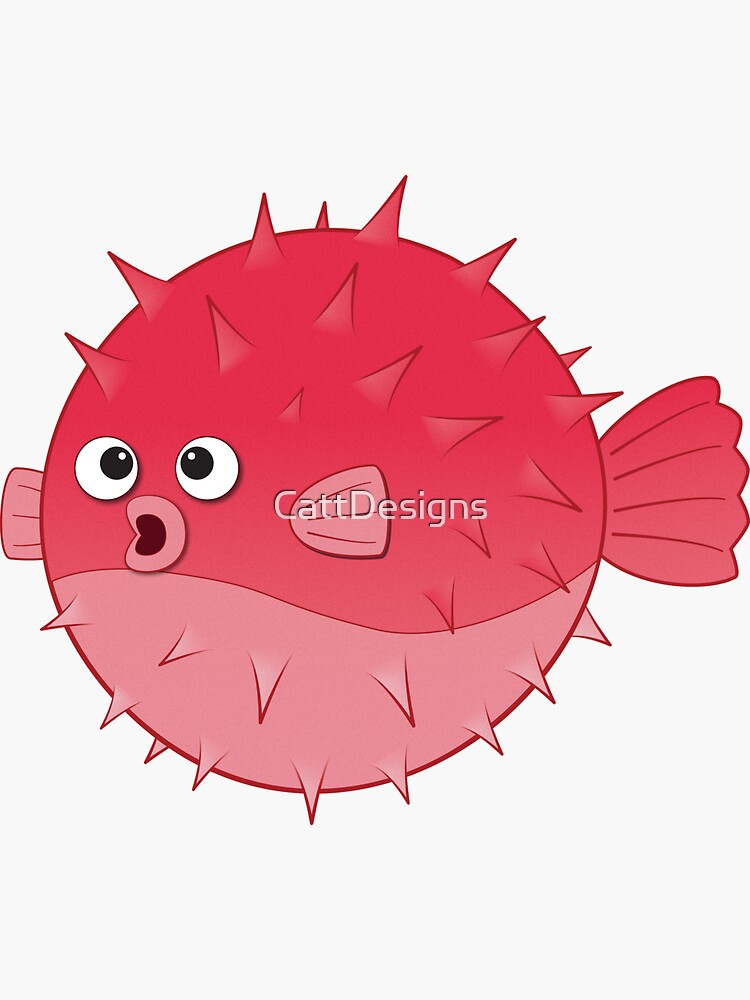 Red blowfish sale