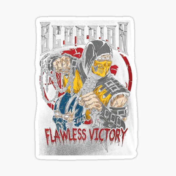 Mortal Kombat Flawless Victory - Flawless Victory - Sticker