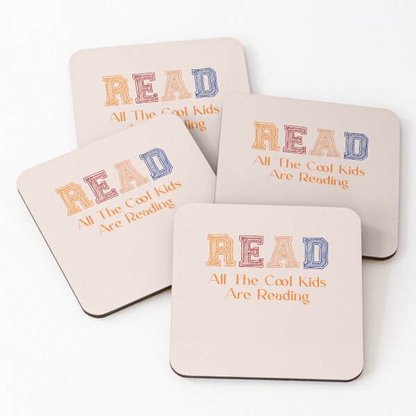 Item preview, All The Cool Kids Are Reading designed and sold by SerenaMinimal.