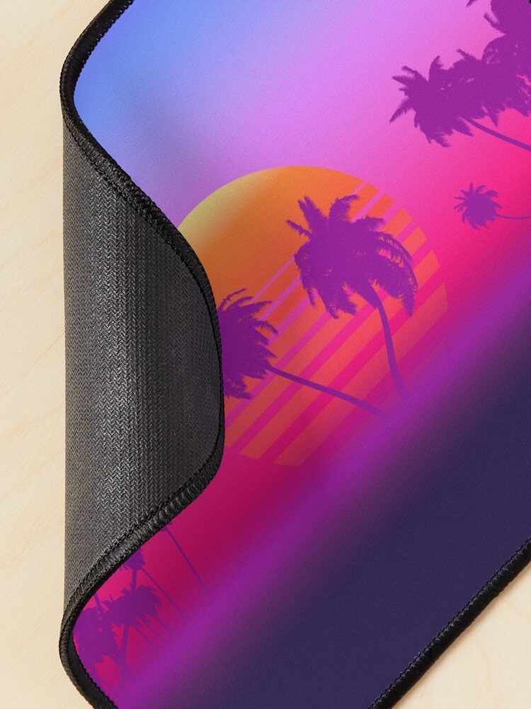 Alternate view of Palm Trees Sunset Mouse Pad