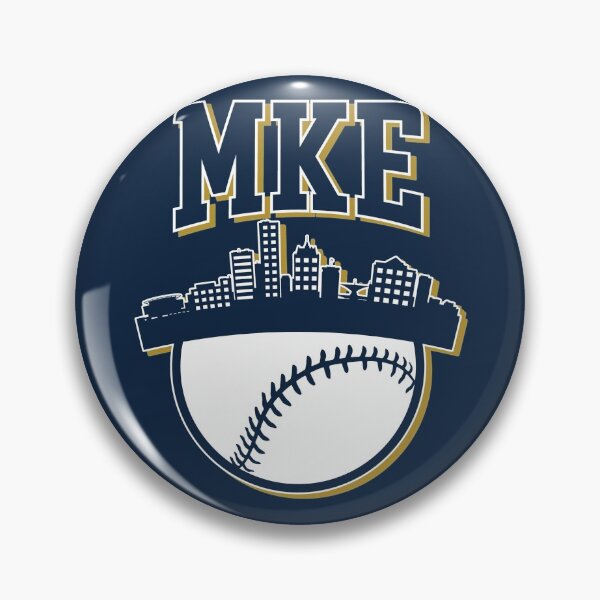 Item preview, Milwaukee Baseball Minimalist MKE City Skyline designed and sold by toutwearapparel.