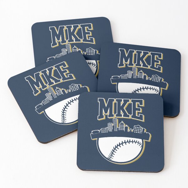 Item preview, Milwaukee Baseball Minimalist MKE City Skyline designed and sold by toutwearapparel.