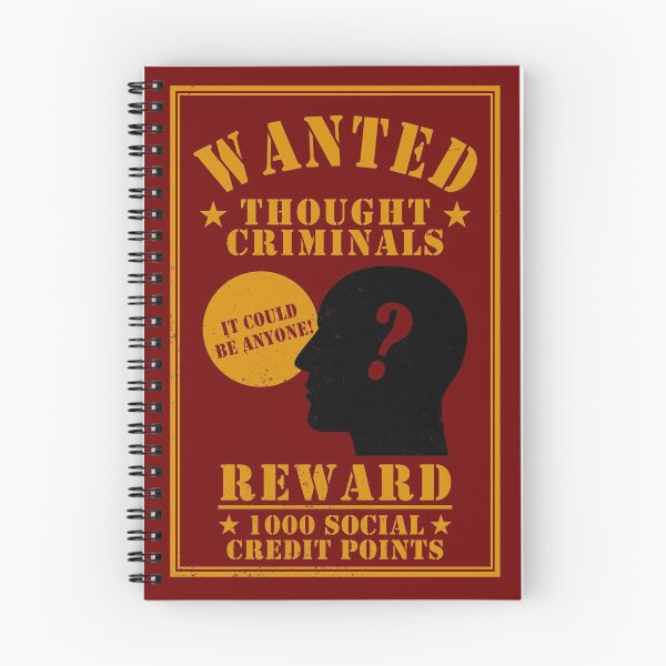 Item preview, Thought Criminal, Social Credit Score, Political designed and sold by ArtOfRebellion.