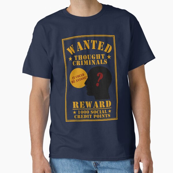 Item preview, Thought Criminal, Social Credit Score, Political designed and sold by ArtOfRebellion.